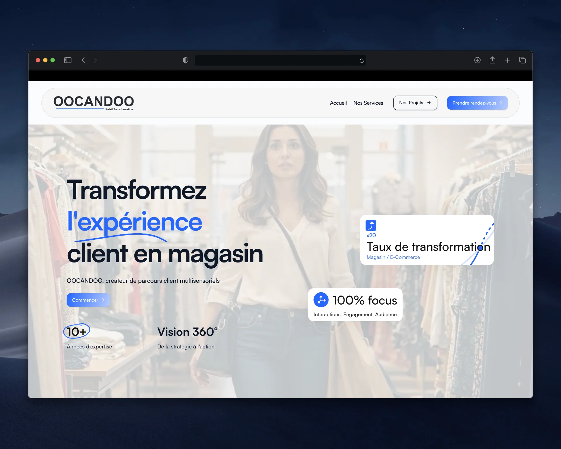 Capture du site Oocandoo