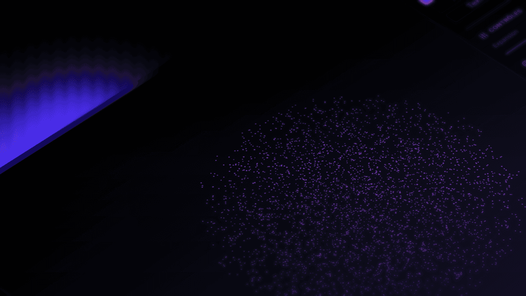 Capture du site Particles