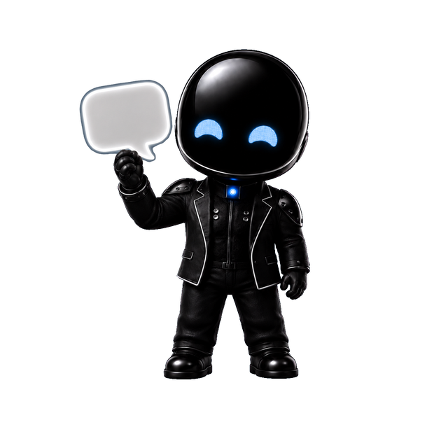 Le Robot Chiby, en tenue de communication